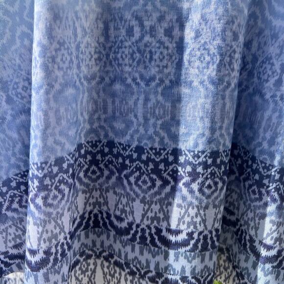 WORLD UNITY women’s XL ombré T-shirt, shades of blue and teal. - Picture 5 of 8